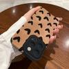 16 Pro Max Black Love Heart Silicone Leather Case For iPhone 13 14 15 11 12 Mini X XS XR SE 7 8 Plus Shockproof Matte Cover