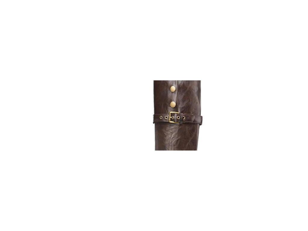 Women's Thick-Soled Retro Over-the-Knee Knight Boots - Autumn/Winter Fashion Martin Boots
