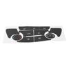 Enhance Your Driving Experience With Black Button Repair Decal Sticker Set For Buick Verano AC Climate Control
