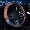 38CM Ethnic Style Coarse Linen Car Steering Wheel Cover Trendy Personalized Handle Wrap for Car Steering Wheels & Accessories