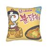 Spicy Shrimp Combination Noodles Pillowcases  Kawaii Pillow Case For Living Room Chair Soft Pillow Cover