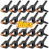 10/1PCS Adjustable Plastic Spring Clamps Heavy Duty Hanging Clips Strong Backdrops Clamps For Woodworking DIY Crafts Drying Clip