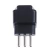 Universal Uk/Us/Eu/Au To Italy 3Pin Travel Plug Converter Plug Adapter Convert
