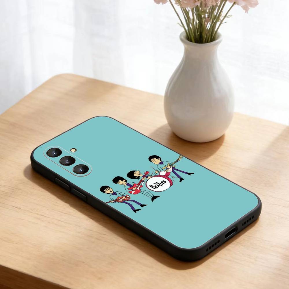 Band The B-Beatles   Phone Case For Samsung Galaxy A73,21,22,32,71,53,52,51,80,5G Soft Black Cover