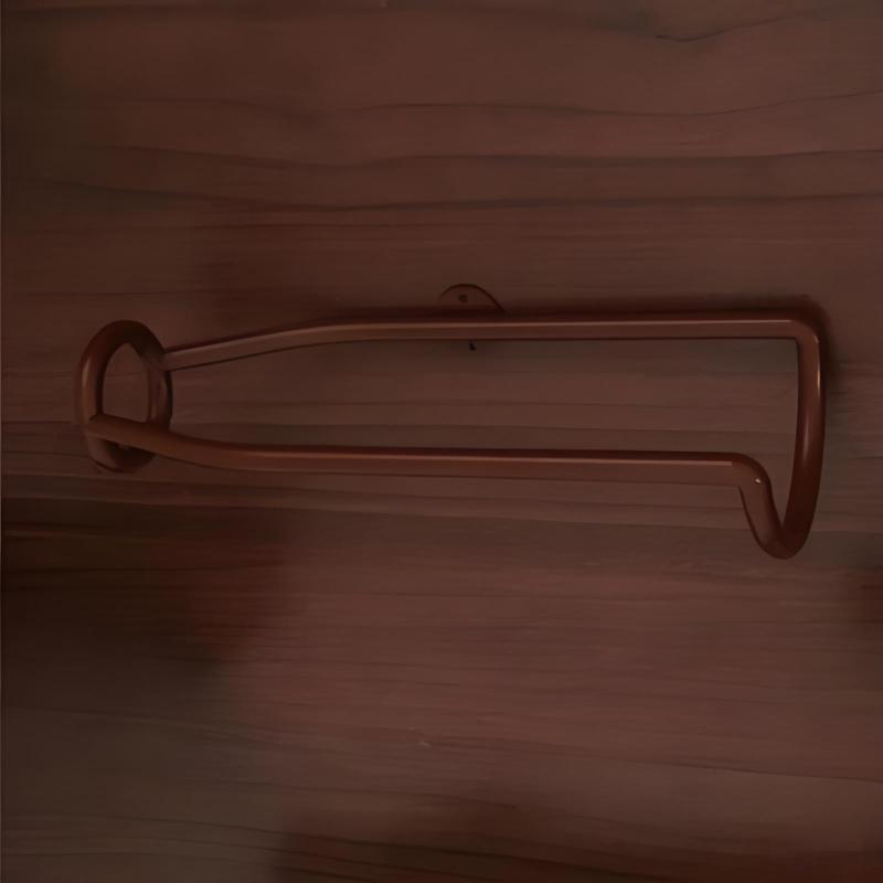 European Style Red Wine Rack Creative Wall Mounted Single Decorative Frame Suspension Wine Rack Display Rack