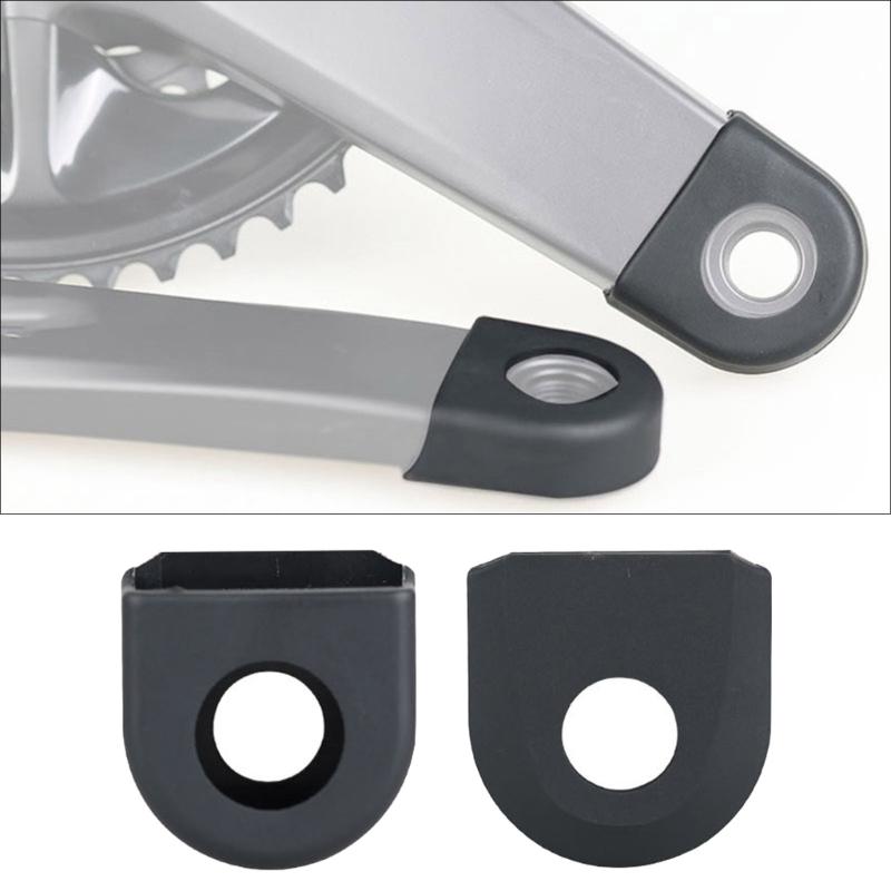 1Pair Bicycles Crank Cover Protector Sleeve Pedal Crankset Protective Case Bicycles Crank Boot Dustproof Cover