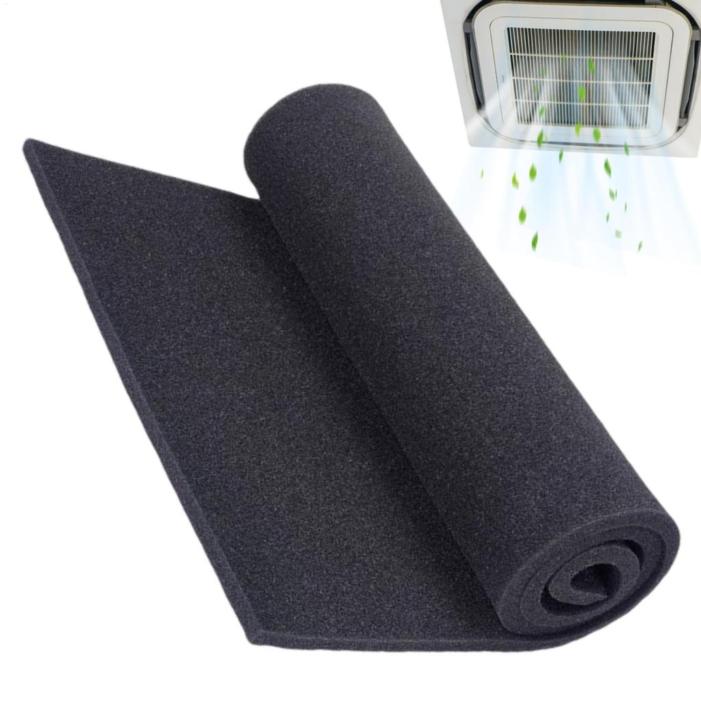 16x40 Inches RV A/C Filter Foam Cuttable Trailer Air Conditioner Filter Foam RV Air Conditioner Foam Filter Replacement