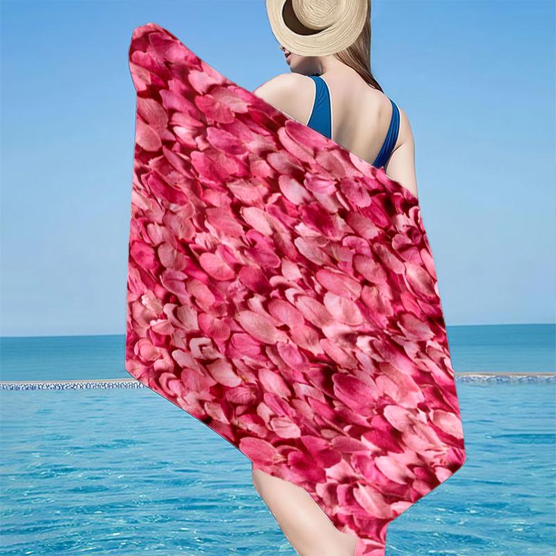 Gothic Rose Artwork Beach Towel, Super Soft Microfiber, Gift for Her/Him, Birthday, for Pool, Beach, Travel, Home Decor Fan gifts