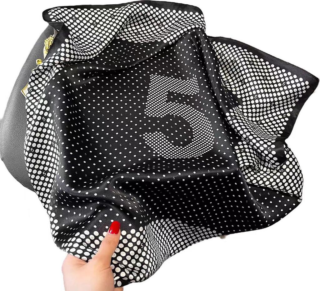 100% Pure Silk Scarf For Women Foulard High Quality Square Female Headkerchief Neckerchief Shawl Wraps Hijab Bandana Scarves