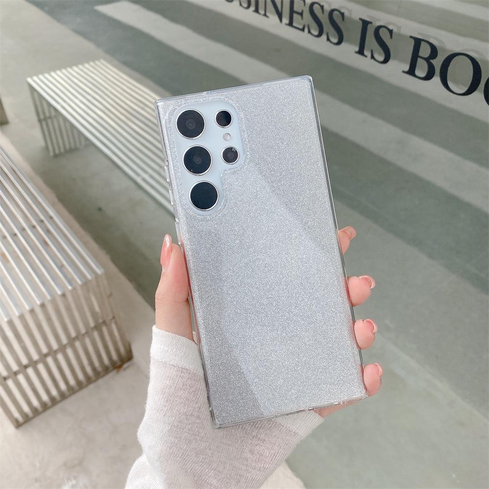 Suitable for Samsung S25Edge Mobile Phone Case S25ultra Matte Chameleon Colorful A56 A36 Protective Case Imd