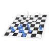 International Chess Set Wearproof International Chess Pieces Board Set with Storage Iron Box for Family Party Travel