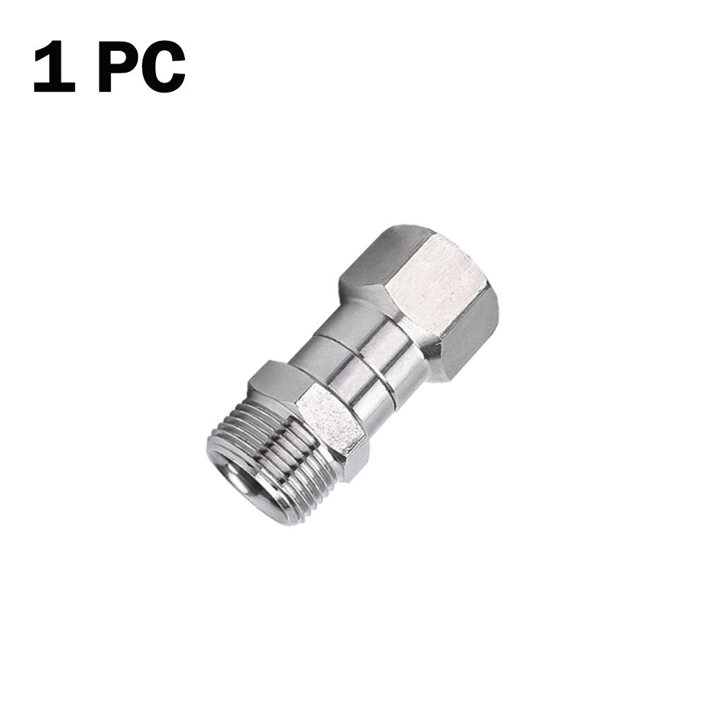 High Pressure Washer Swivel Joint Connector Hose Fitting M22 14mm Anti-tangle Thread 360 Degree Rotation Hose Sprayer Connector