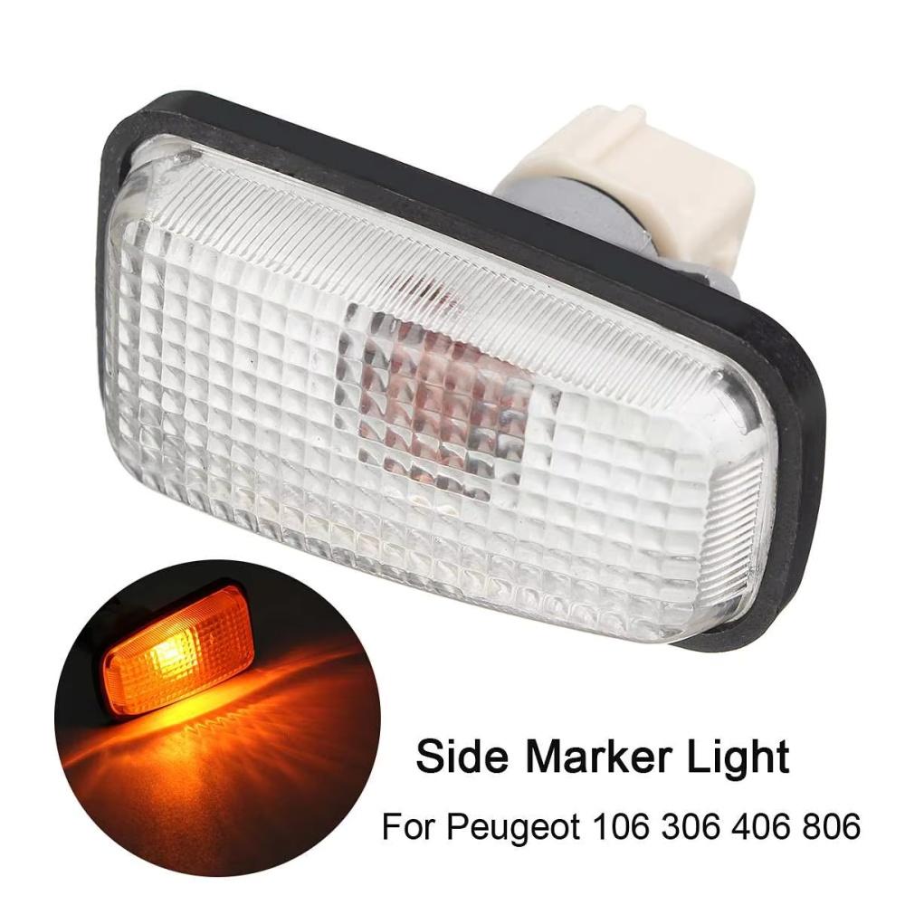 2x Side Indicator Light Lamp For Citroen Jumpy Saxo ZX XM Peugeot 306 406 632567