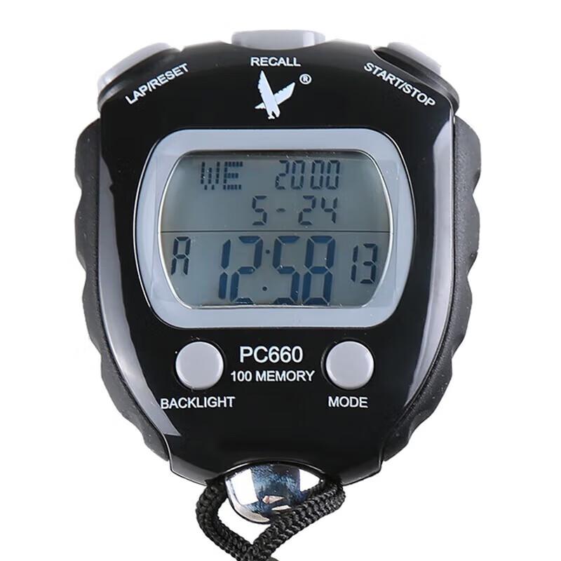 Tianfu PC660 100-Lap Luminous Digital Stopwatch