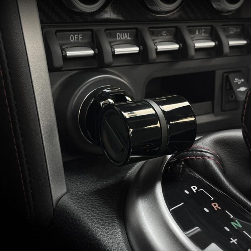 Universal Car Engine Start Button Cover with PVC Backing Simple DIY Upgrades Accessory Engine Start Switches Lever for Car