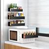 Durable Magnetic Spice Storage Rack Organizer Household Space Saving Refrigerator Shelf Metal Kitchen Hanging Basket