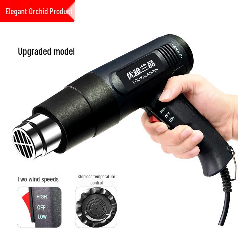 High Power Digital Hot Air Gun for Film Cutting & Sealing, Heat Shrink Bags & Plastic Sealing.