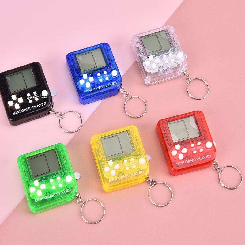 Portable Handheld Retro Video Game Console Keyring Built-In 26Classic Games