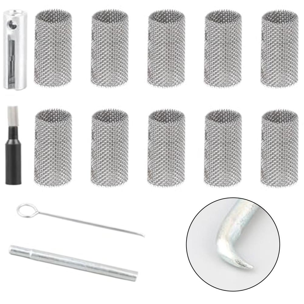 Complete Repair Kit 10 Glow Burner Strainers and Wrenches for Diesel Heaters