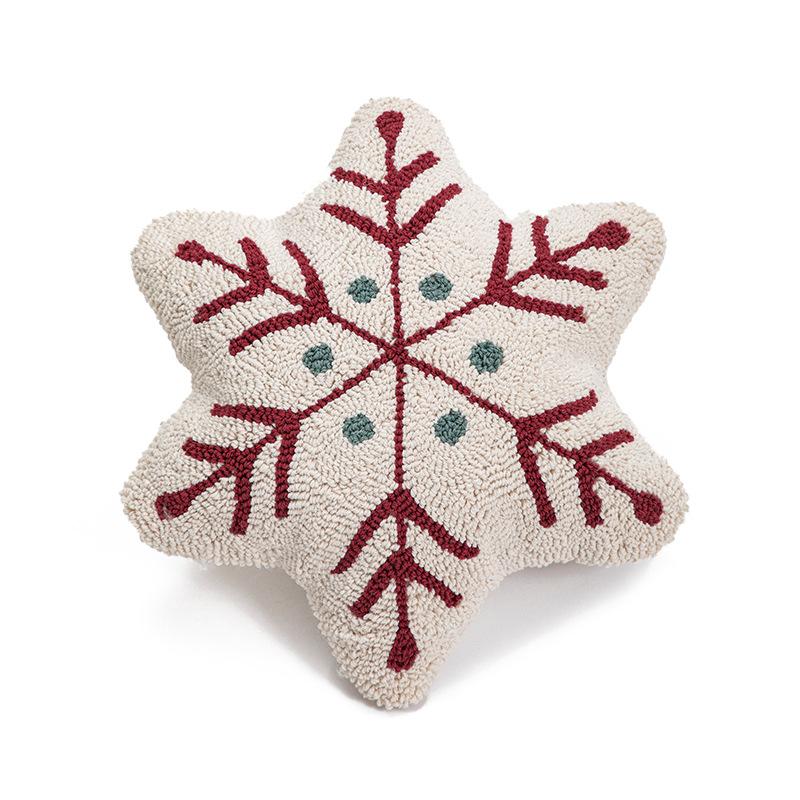 Christmas Plaid Pillow Cover, Holiday Throw Cushion for Sofa, Instagrammable Xmas Decor Pillow Case