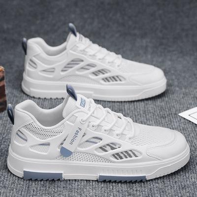 Sommer 2023 Neue Board Schuhe männer Mode Schuhe Weiche Sohle Atmungsaktivem Low-top Lace-up Fashion Casual schuhe Netto Schuhe