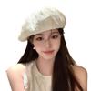 Elegant 2024 Summer Beret For Women Lightweight Breathable Eight-panel Cap In Solid Colors