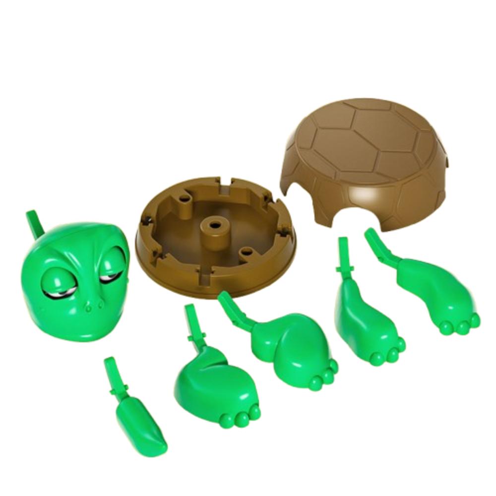 

DIY Assembly Panicked Turtle Coaster ABS DIY Turtle Base Cup Mat Birthday Parties