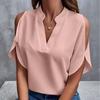 women spring summer puff sleeve off shoulder solid color pullovers t shirt blouse top