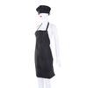 Kitchen Apron Set for Adults, Adjustable Size Apron Baking DIY Hat Protects Against Stains in Kitchen