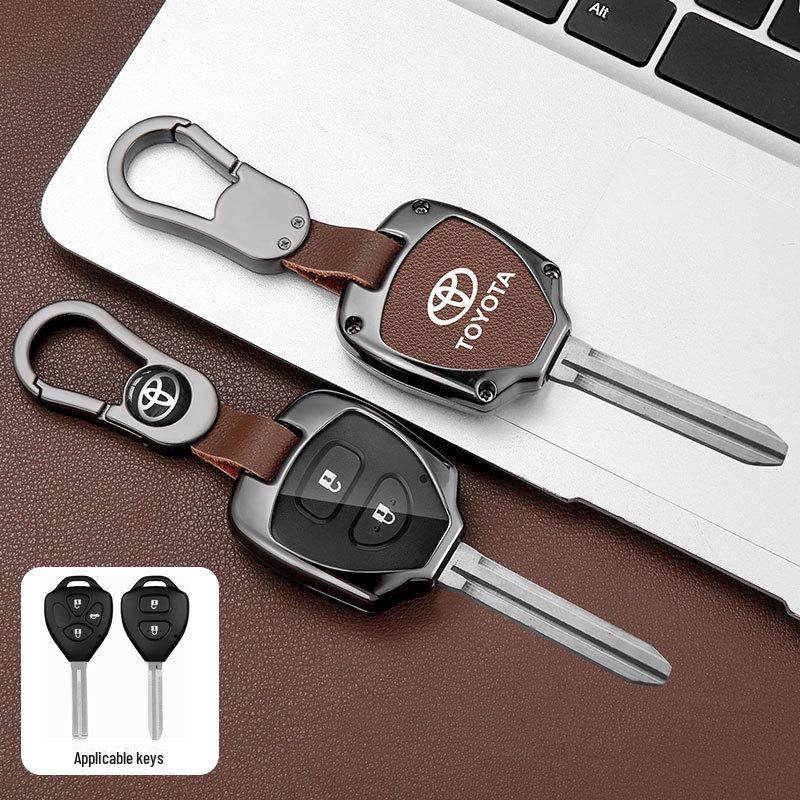 Toyota Key Cover for Old Corolla Camry Rav4 Reiz Prado 2700 - Men's Pendant Buckle.