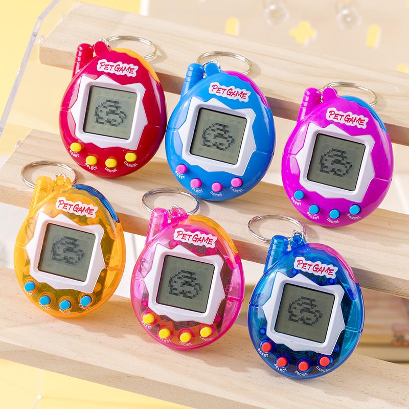 Mini Virtual Pet Game Console: Handheld Electronic Toy Keychain