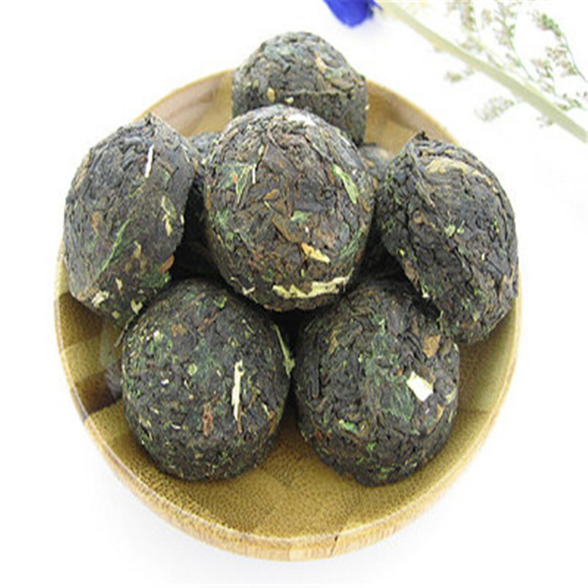 Юньнаньский зрелый пуэр черный чай оздоровительный блин лист лотоса туоча 10PCS