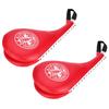 Boxing Taekwondo Karate Kick Punching Training Target Soft PU Sponge Pad Adult Children (Red)