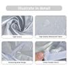 Hair Cutting Cloth 60cm Haircut Umbrella Catcher Barber Styling Cape Unisex Hair Cutting Accessories with Adjustable Neck Size