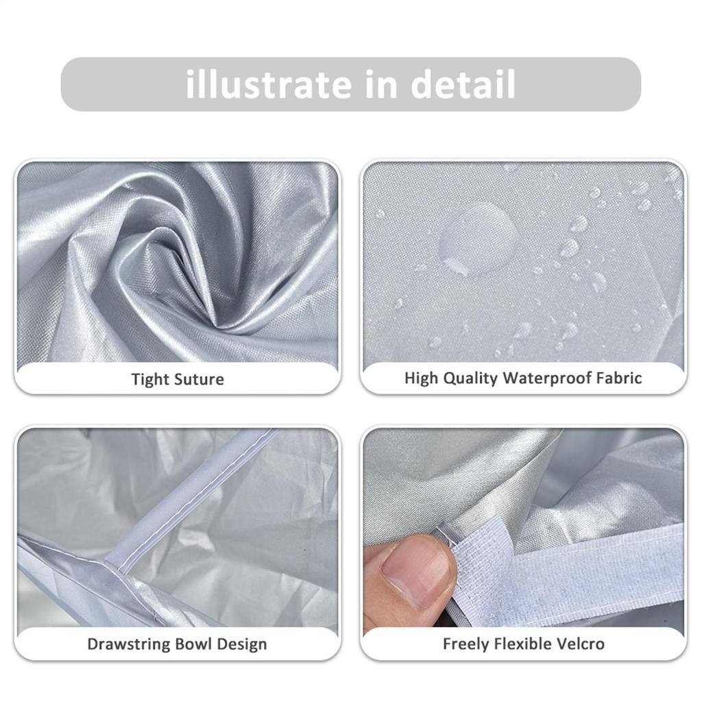 Hair Cutting Cloth 60cm Haircut Umbrella Catcher Barber Styling Cape Unisex Hair Cutting Accessories with Adjustable Neck Size