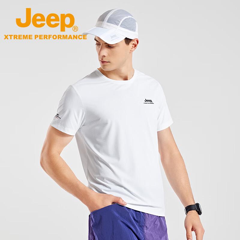 Jeep Men s Outdoor Quick-Dry Short Sleeve T-Shirt M