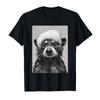 Cute Opossum with Bath Bubbles Funny Animal Meme Possum Tshirt For Men Women 100 Cotton T Shirts Short Sleeve Tops 04272