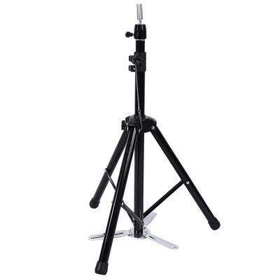 Maniquí de Entrenamiento de Peluquería Ajustable Maniquí Cabeza Soporte de Trípode Maniquí Soporte para Muñeca Peluca