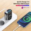 USLION EU/US/UK Plug USB Charger 3A Quik Charge 3.0 Mobile Phone Charger For iPhone 12 Samsung Xiaomi 4 Port 48W Fast Wall Chargers
