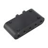 Small Stereo Audio Preamplifier 3 Output Ports Aluminum ABS Headphone Amplifier for Loudspeaker