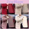 Dames Cardigan in Vintage Stijl met Knopenkraag en Lange Mouwen voor Casual Winterkleding