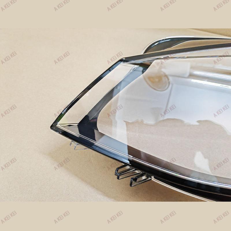 For Volkswagen VW Golf 7.5 2018   Car Front Headlamps Cover Shell Waterproof Clear Headlight Lens