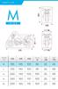 Daytona Bike Cover 125cc Moped Water Repellent Moisture Protection Heat Resistant Bike Cover Simple Silver M Size 97960