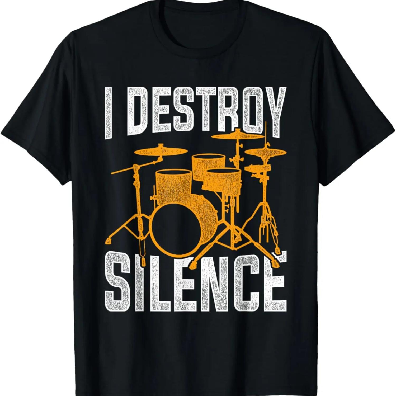 Drummer Drumming Listening I m Playing My Drums T-Shirt S