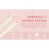 High-quality Cute Cat Pink Paw Chopsticks Non-Slip Reusable Cat Paw Chopsticks Cooking Tools Durable Food Clip Gift