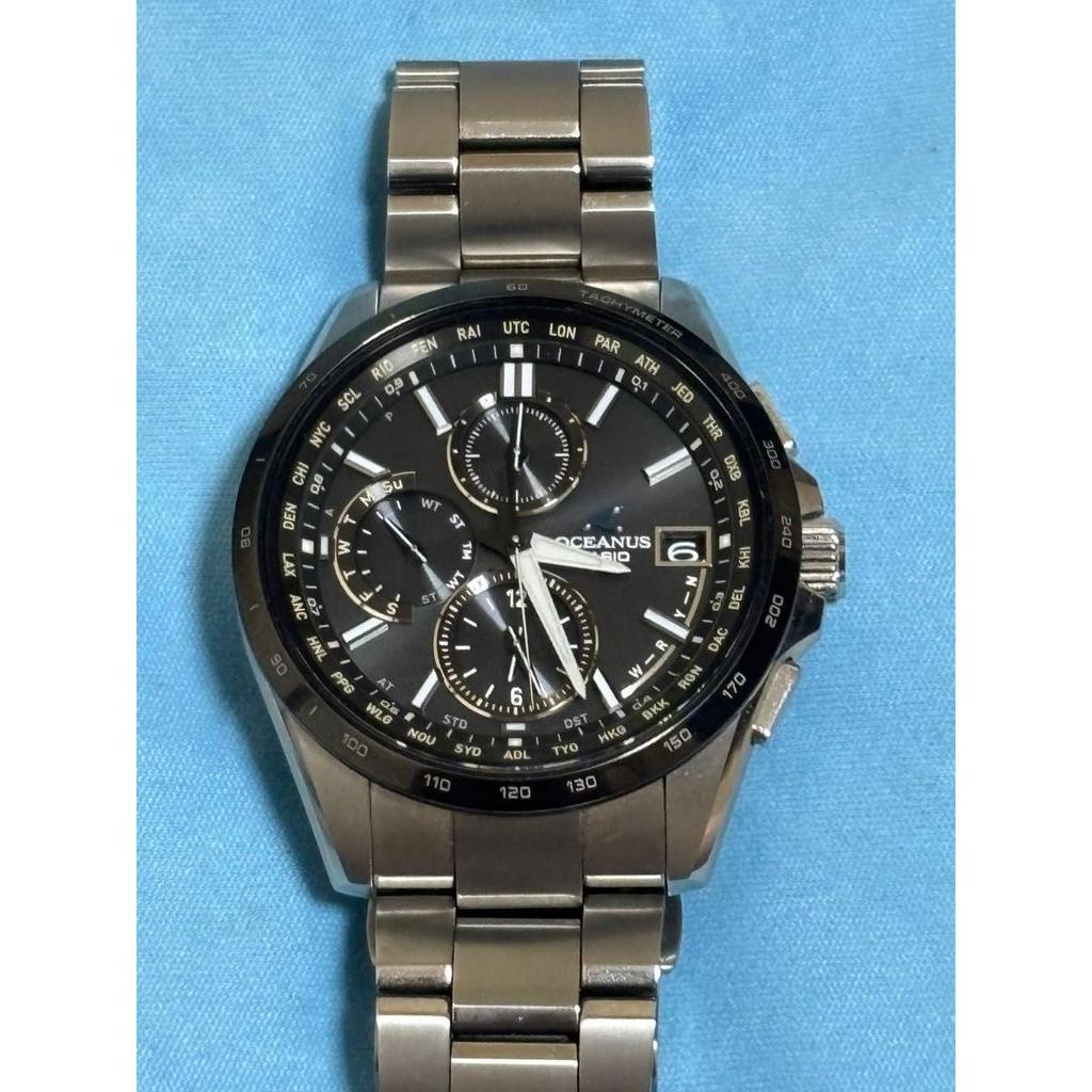 Used [Used In Good Condition] Casio Oceanus Classic Line OCW-T2600J-1AJF (Black) Purchase Date: July 6, 2025
