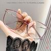 New Fashionable Reading Glasses Anti Blue Light Presbyopia Glasses Men Women Large Frame Presbyopia Glasses Casual Eyeglasses