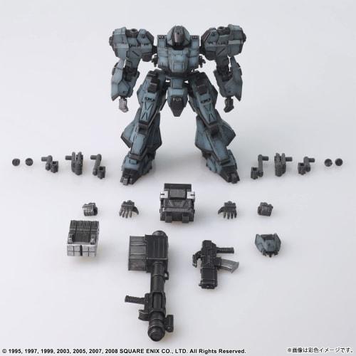 Square Enix Front Mission Structure Arts 1/72 Scale Plastic Model Kit Series Vol.1 Light Gray Ver. Draeg
