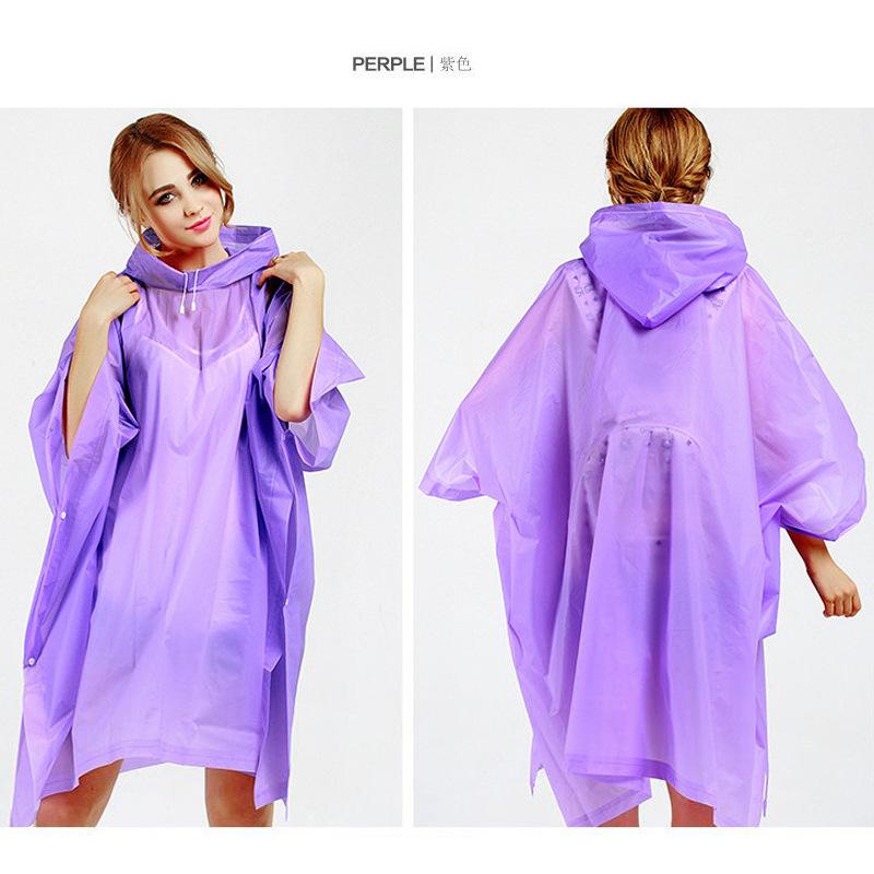 

Non-disposable eva raincoat thickened fashion cape raincoat outdoor waterproof raincoat full body raincoat one size fits all