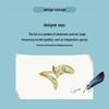Everle Sly Fox Adjustable Sterling Silver Ring for Women